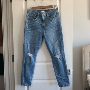 Loft High Rise Skinny Jeans petite
